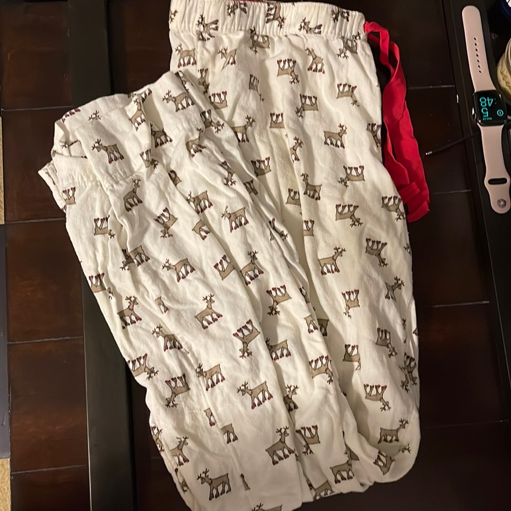 Arie reindeer pajama pants